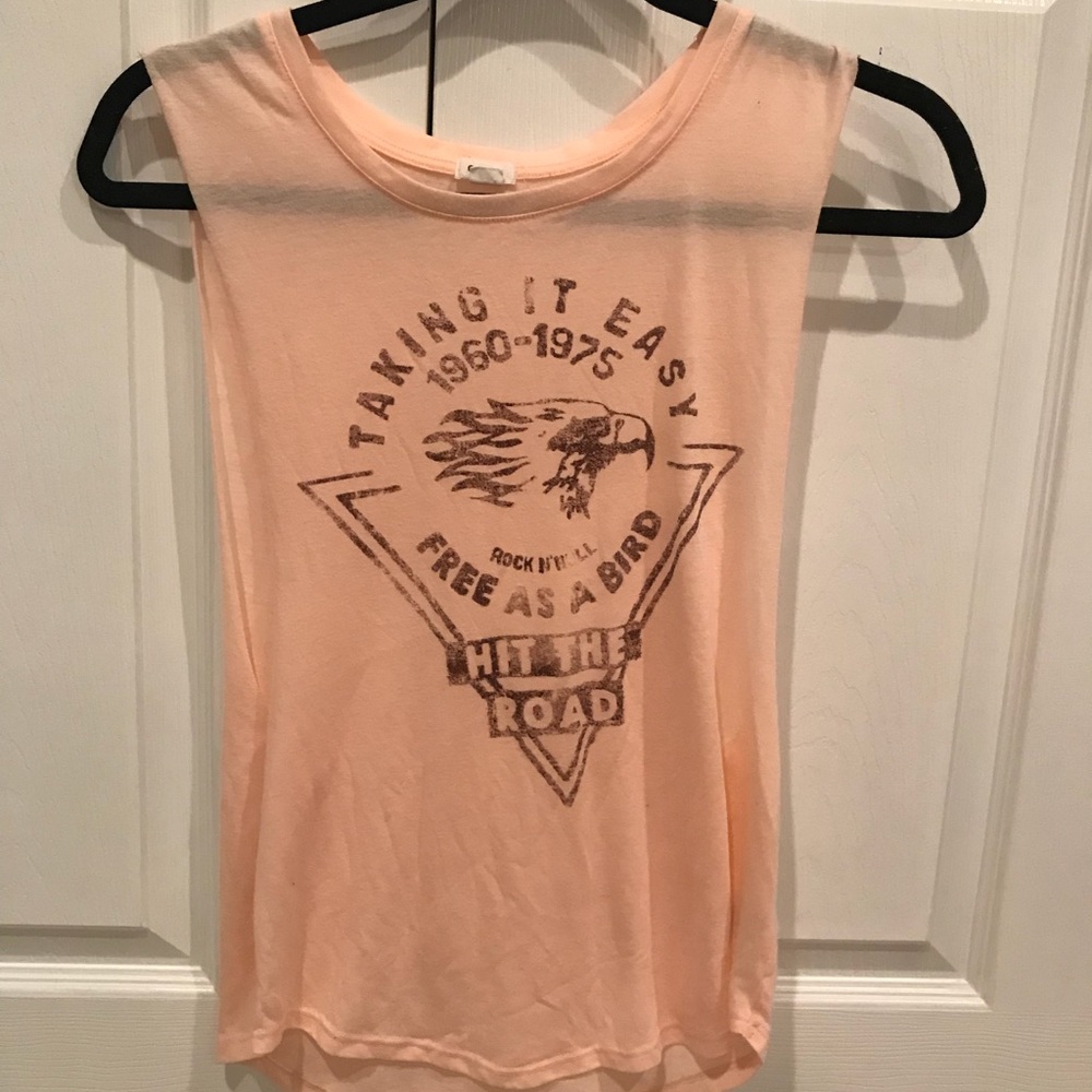 Graphic tee muscle tank